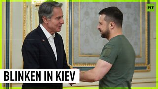 Blinken makes unannounced visit to Kiev