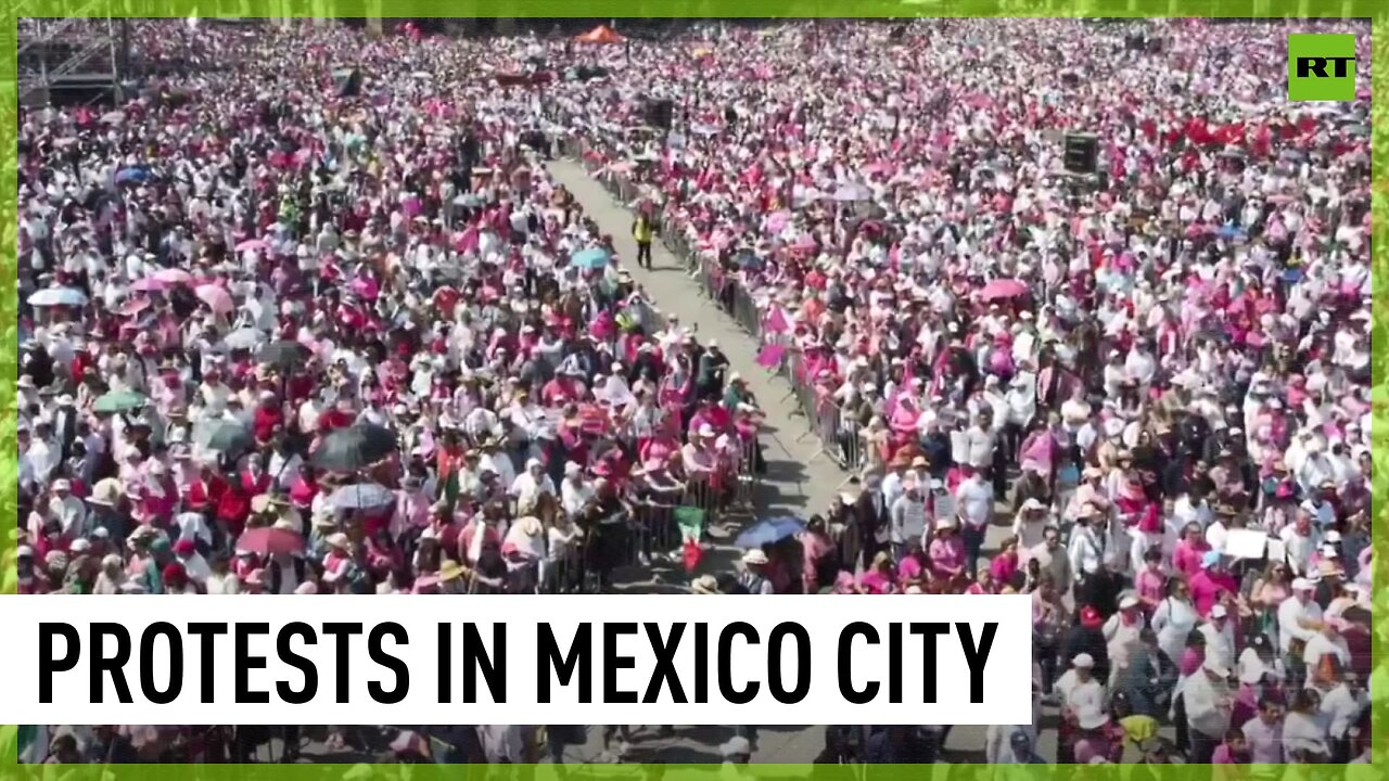 Thousands demonstrate in Mexico City against president's attempts to ...
