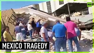 Church roof collapses during mass in Mexico, killing at least 10