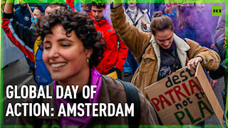 Thousands join Amsterdam march for Climate Justice