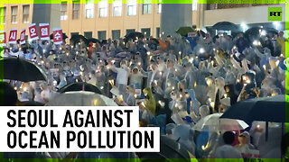 Hundreds hold vigil in Seoul, decrying release of radioactive Fukushima water into the ocean