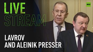 Lavrov speaks to media following talks with Belarusian counterpart