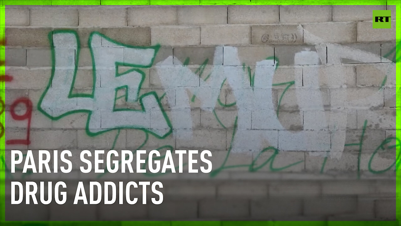 'Wall of shame' Paris segregates its drug addicts with a barrier