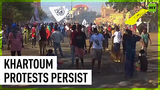 Protesters demand ouster of military rulers in Sudan