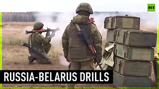 Russia and Belarus conduct joint military drills