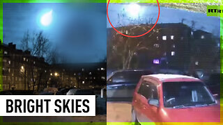 Possible meteor lights up Krasnoyarsk skies