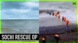 Rescue underway in Sochi after storm