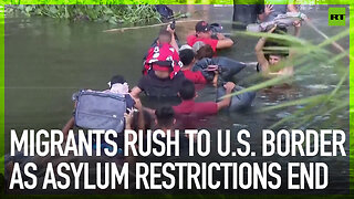 Migrants rush to U.S. border as asylum restrictions end