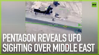 Pentagon reveals UFO sighting over Middle East