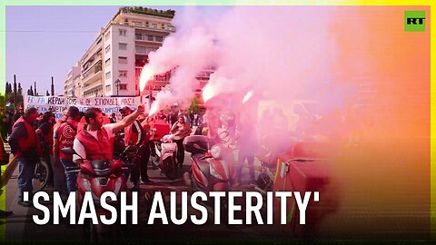 Greek workers strike to demand restoration of bargaining rights