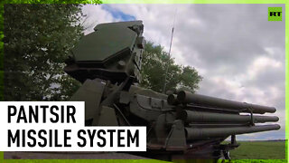 ‘Pantsir’ missile system shields Russian troops from air attacks