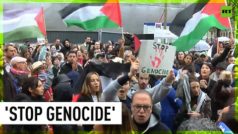 Scuffles erupt at massive pro-Palestine rally in Paris