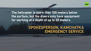 Helicopter crash in Kamchatka peninsula, Russia