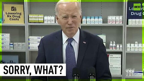 Biden speech on drugs completely incomprehensible