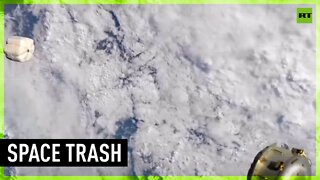 International Space Station tests new garbage bag