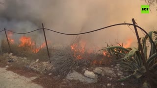 Jerusalem battles wildfires