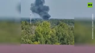 Russian transport plane prototype Il-112V crashes near Moscow, killing all 3 on board