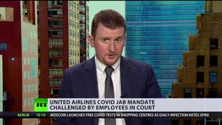 United Airlines COVID jab mandate challenged by employees in court