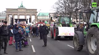 ‘Save our seeds’: Dozens of tractors invade Berlin in farmers’ protest