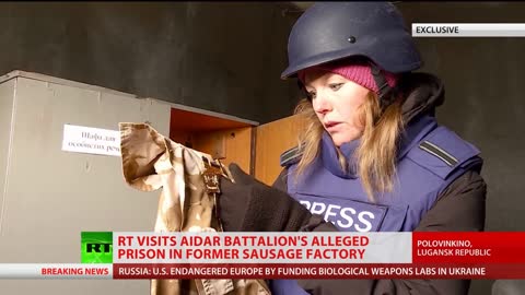 RT visits alleged Aidar battalion prison in LPR
