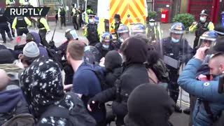 Police clash with protesters at 'Kill the Bill' rally in Bristol