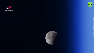 Russian cosmonaut catches longest partial lunar eclipse in 580 YEARS on camera!