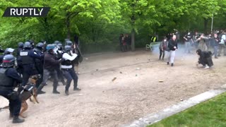 Party crashed | French police break up illegal rave in Paris' Bercy Park
