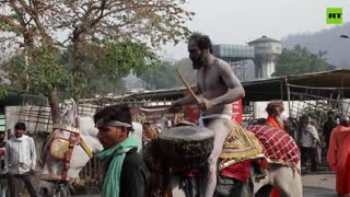 Thousands bathe in Ganges river amid Kumbh Mela fest despite pandemic