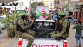 Celebrating ceasefire | Hamas' military wing holds parade in Gaza City