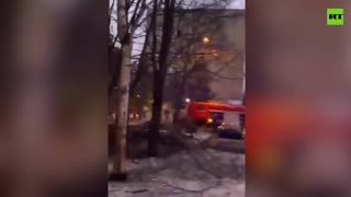 Drone attack hits St. Petersburg – media