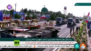 Iran showcases military equipment and drones at Tehran’s National Army Day parade