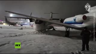 Two planes collide at Surgut Airport, Russia