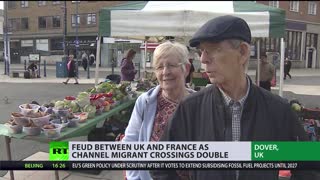 France feuds with UK as English Channel migrant crossings double