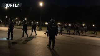 Past-curfew rave dispersed by police in Paris