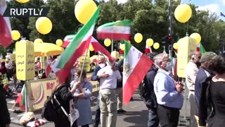 Thousands of protesters participate in ‘Free Iran’ rally in Berlin