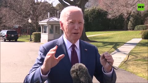 We'll announce a major package of sanctions on Russia on Friday – Biden