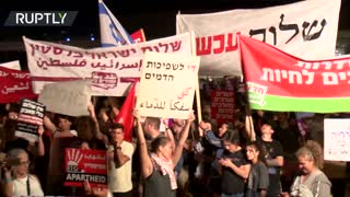'Enough bloodshed' | Thousands demand peaceful coexistence with Gaza