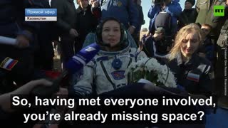 ‘Rollercoaster ride’ | Russian film crew’s first interview after returning from ISS