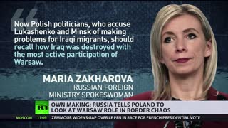 Poland places blame for border migrant crisis on Russia, Moscow retaliates